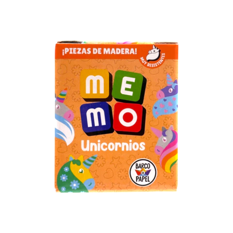 Juego De Mesa De Memoria Me Mo Unicornios - comprar online
