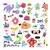 Stickers Monstruos - comprar online