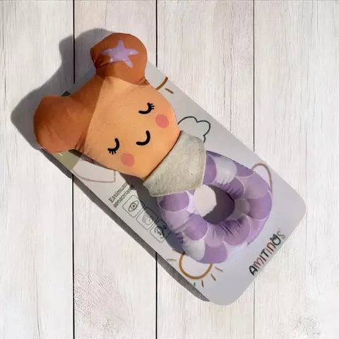 Sonajero Sirena Coral Lila - comprar online