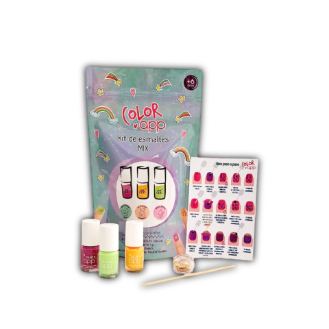 Juego Deco Uñas MIX Colores vibrantes - comprar online