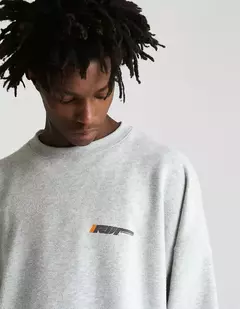 Buzo Running Gris Melange - Complementos Store