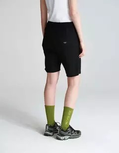 Bermuda Lazy Lino Negro - comprar online