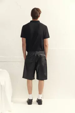 BOXY HALF LEATHER JOGG - Complementos Store
