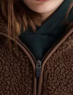 Campera Sherpa Marrón - tienda online