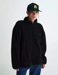 Campera Sherpa Negro - Complementos Store