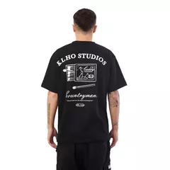Remera Crop [Countryman] Negro - comprar online