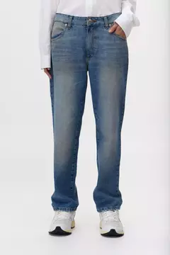 GENDERLESS SLIM DENIM PANT - comprar online