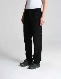 Pantalón Lazy Lino Negro - tienda online