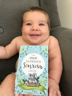 TARJETAS DE MOMENTOS · PERSONALIZADAS · Animalitos Acuarela - Baby Moe