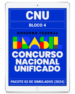 Pacote 02 - RETA FINAL - 03 Simulados Inéditos - CNU - Bloco 4 - Trabalho e Saúde do Servidor