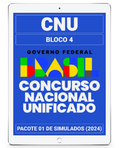 PACOTE 01 - 03 Simulados Inéditos - CNU - Bloco 4 - Trabalho e Saúde do Servidor + 01 Simulado Gratuito