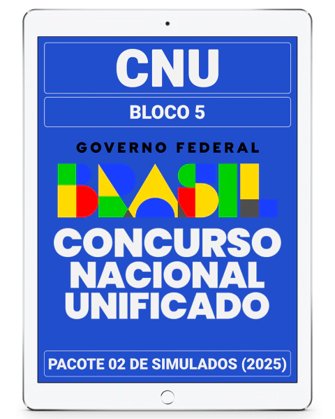 Pacote 02 - 03 Simulados Inéditos - CNU 2 - Bloco 5 (Administração) - comprar online