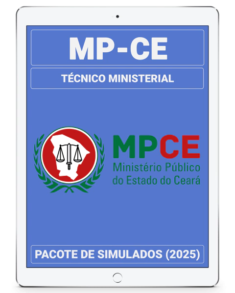 03 Simulados Inéditos - MP-CE - Técnico Ministerial + 01 Simulado Gratuito - comprar online