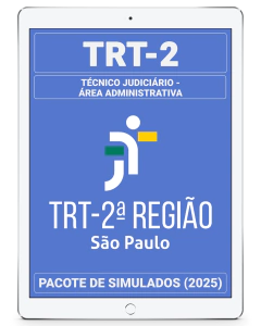 03 Simulados Inéditos - Reta Final - TRT-2 - Técnico Judiciário - Área Administrativa + 01 Simulado Gratuito - comprar online