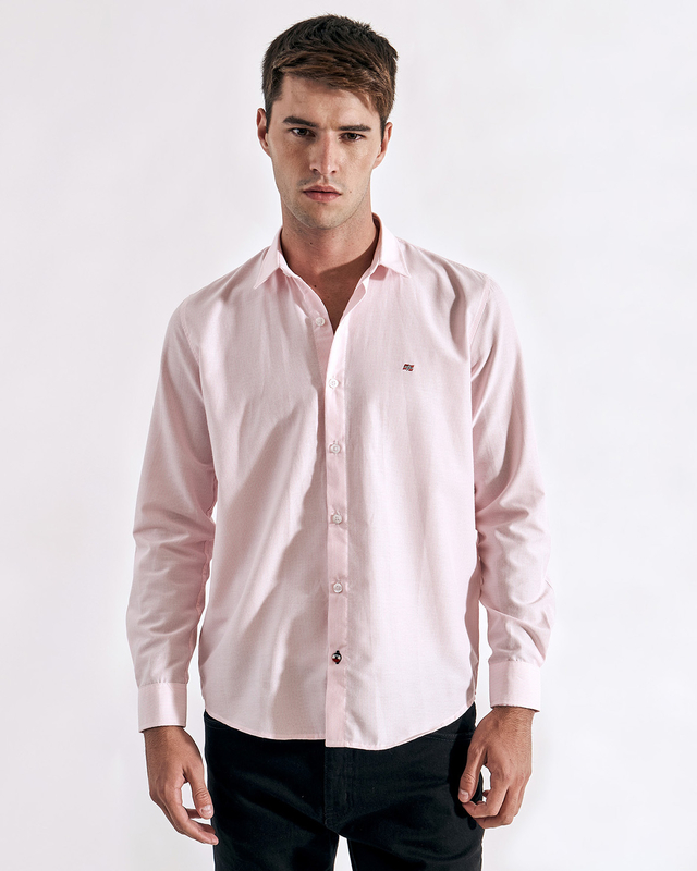 Camisa Rayada Demyan - Rosa thumbnail 2