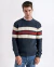 Sweater Rayado Deal - Azul - tienda online