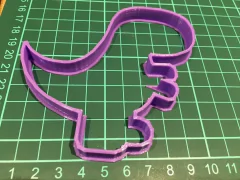 cortante galletitas fondant dinosaurio rex 09 cms C069 - comprar online