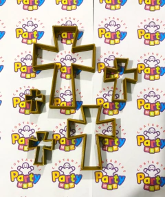 SET CRUZ CRUCES X 05 U 2/3/4/6/8 CMS ALTO SILUETAS 2609 - tienda online