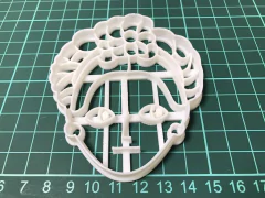 cortante galletita fondant fridha kalo head 09 cms C487 - comprar online