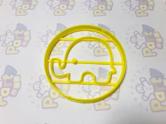 cortante galletitas cookie elefante 08 cms C1197 - comprar online