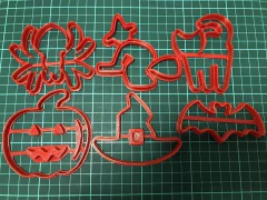 combo cortantes galletitas halloween 06u x 07 cms ML0006 - comprar online