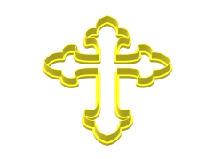 CORTANTE CRUZ MAX MOD B 15 X 11 CMS ANCHO C1810 COMUNION - comprar online