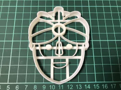 cortante galletitas reyes magos baltazar navidad x 09 cms C721 - comprar online