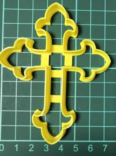 cortante galletita fondant cruz mod c gotic x 09 cms comunion C416 - comprar online