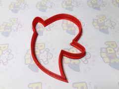 cortante galletita fantasma mod A X 8,5 cms alto C1408