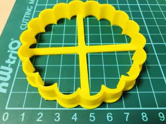 cortante galletita blonda 8,5 cms redonda marquito shape C518 - comprar online