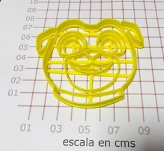 cortante galletita puppy dog balls mod B 8,5 x 7,5 cms C1238 - comprar online