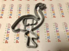 cortante galletitas flamenco party x 10 cm C371