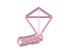 cortante galletita barrilete party 10 cms C1571 - comprar online