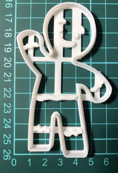 cortante galletitas sr jengibre happy navidad 08 cms C052