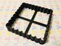 cortante galletitas 7,5 cms marquito blonda cuadrado C618