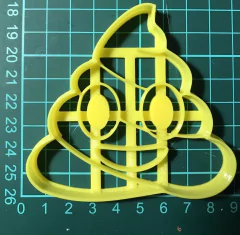 cortante galletitas emoji 008 popo cookie 08 cms C092