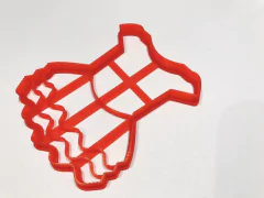 cortante galletitas tutu ballet mod B 10 cms C221