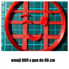cortante galletitas emoji chicos 009 x 06 cms C102