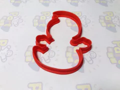 cortante galletita fantasma mod B X 8,5 cms alto C1409