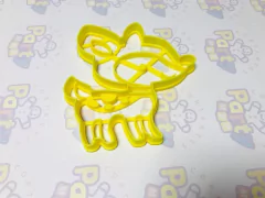 cortante galletita bambi ciervo 09 cms animales bosque C1186