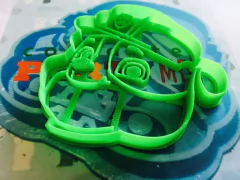 cortante galletitas paw patrol rubble head 8,5 cms C078