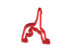 cortante galletitas silueta gimnastas Mod A 10x6 cms C1712 gimnasia