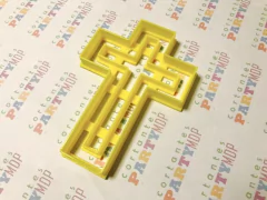 cortante galletita fondant cruz mod a crist x 09 cms comunion C414