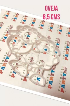 cortante galletita combo animales granja 8,5 cms x 06unidades