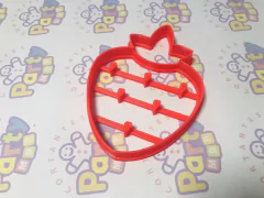 cortante galletitas frutilla fruta party 09 cms alto C1469