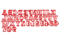 CORTANTE GALLETITAS ABECEDARIO ABC CIRCUS X02CMS C1726