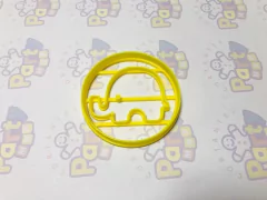 cortante galletitas cookie elefante 06 cms C1196 - comprar online