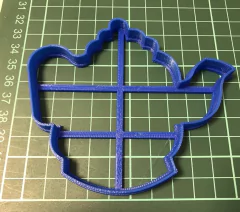 cortante galletita tetera siluette 09 cms C903 - comprar online