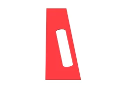 alisador espatula bordes perfectos scrapper 25 cms alto REPOSTERIA C1579