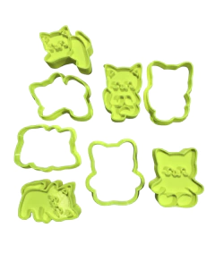 CORTANTES SELLOS MINI GATOS X 04 UNIDADES C2778 en internet